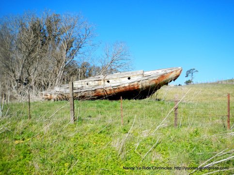 old boat on CA 1