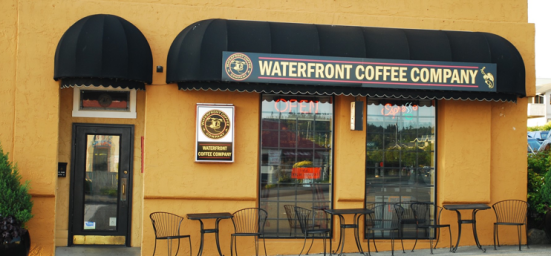 waterfront cafe