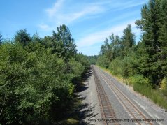 Burkington Northern Santa Fe RR tracks
