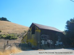 old weathered barn