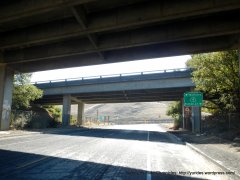 to Franklin Canyon-Hwy 4 underpass