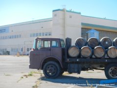 old wine merchant truck