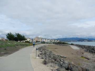 on SF Bay Trail-Marina Bay