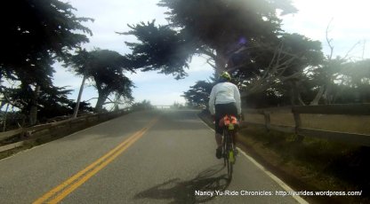climb up 17 Mile Dr to Cypress Point