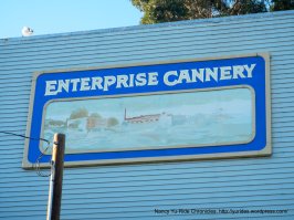 Enterprise Cannery vintage sign