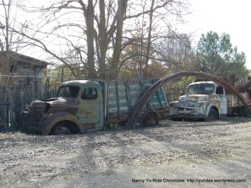 rusting vintage truck