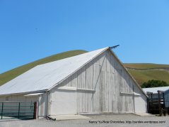 white barn