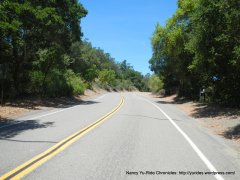 climb up south Redwood Rd to Marciel Gate