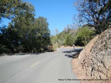 steep section-summit rd