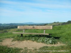 briones crest trail memorial bench